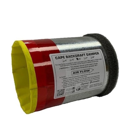 Tamarack Tamarack TTi-cbd6 6 In. Backdraft Damper TTi-cbd6